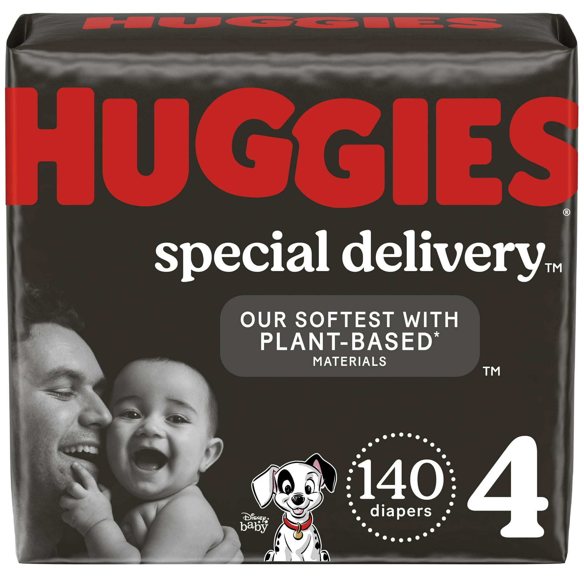 Huggies Special Delivery Hypoallergenic Baby Diapers Size 4; 140 Count Huggies Special Delivery Hypoallergenic Baby Diapers Size 4; 140 Count